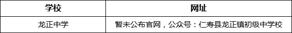 眉山市龍正中學網址是什么？
