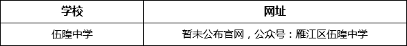 資陽(yáng)市伍隍中學(xué)網(wǎng)址是什么？