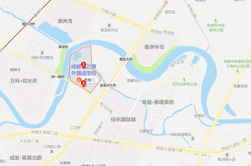 成都三原外國(guó)語(yǔ)學(xué)校地址在哪里？