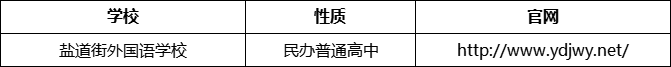 成都市鹽道街外國語學(xué)校官網(wǎng)、網(wǎng)址、官方網(wǎng)站